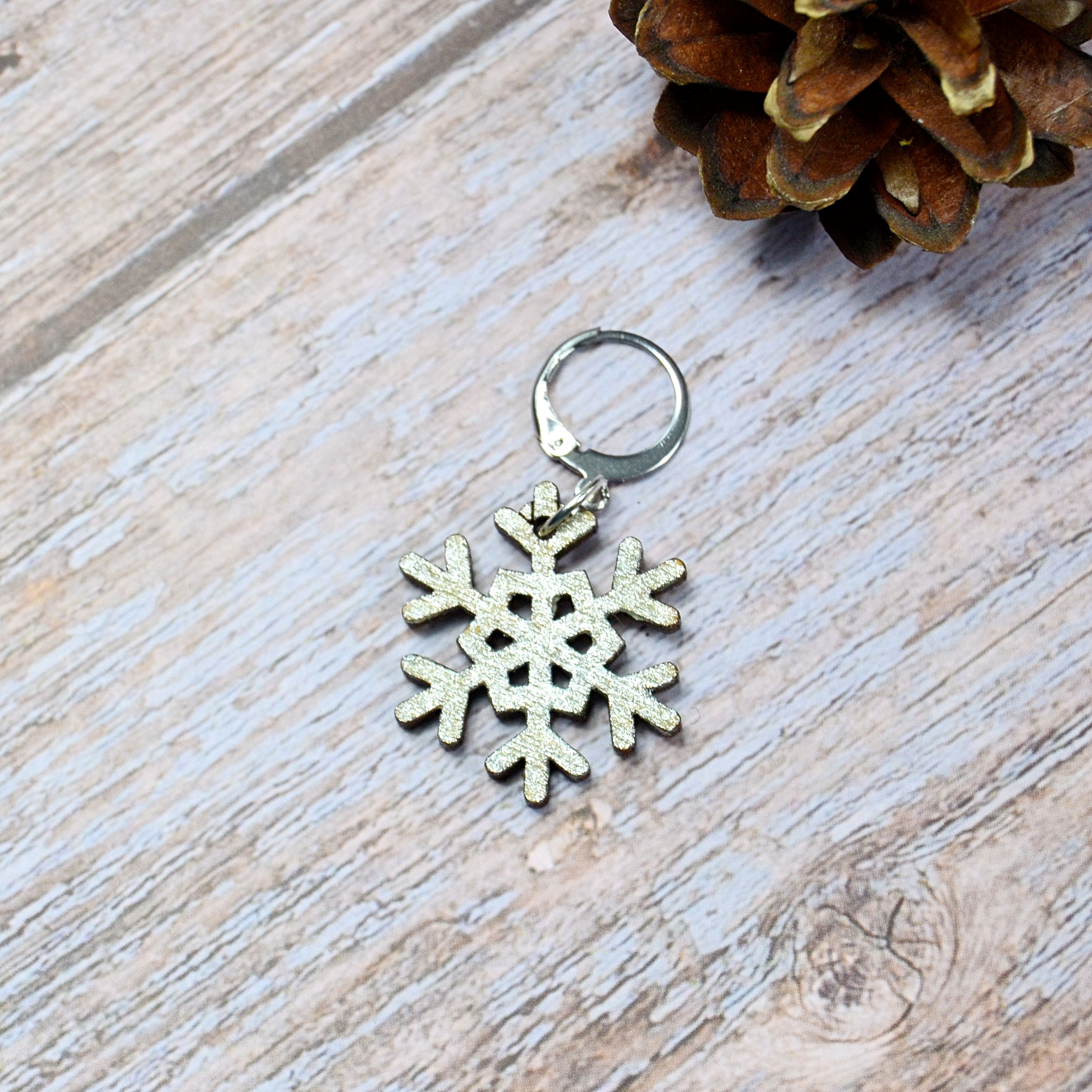 Holzmaschenmarkierer Eiskristall