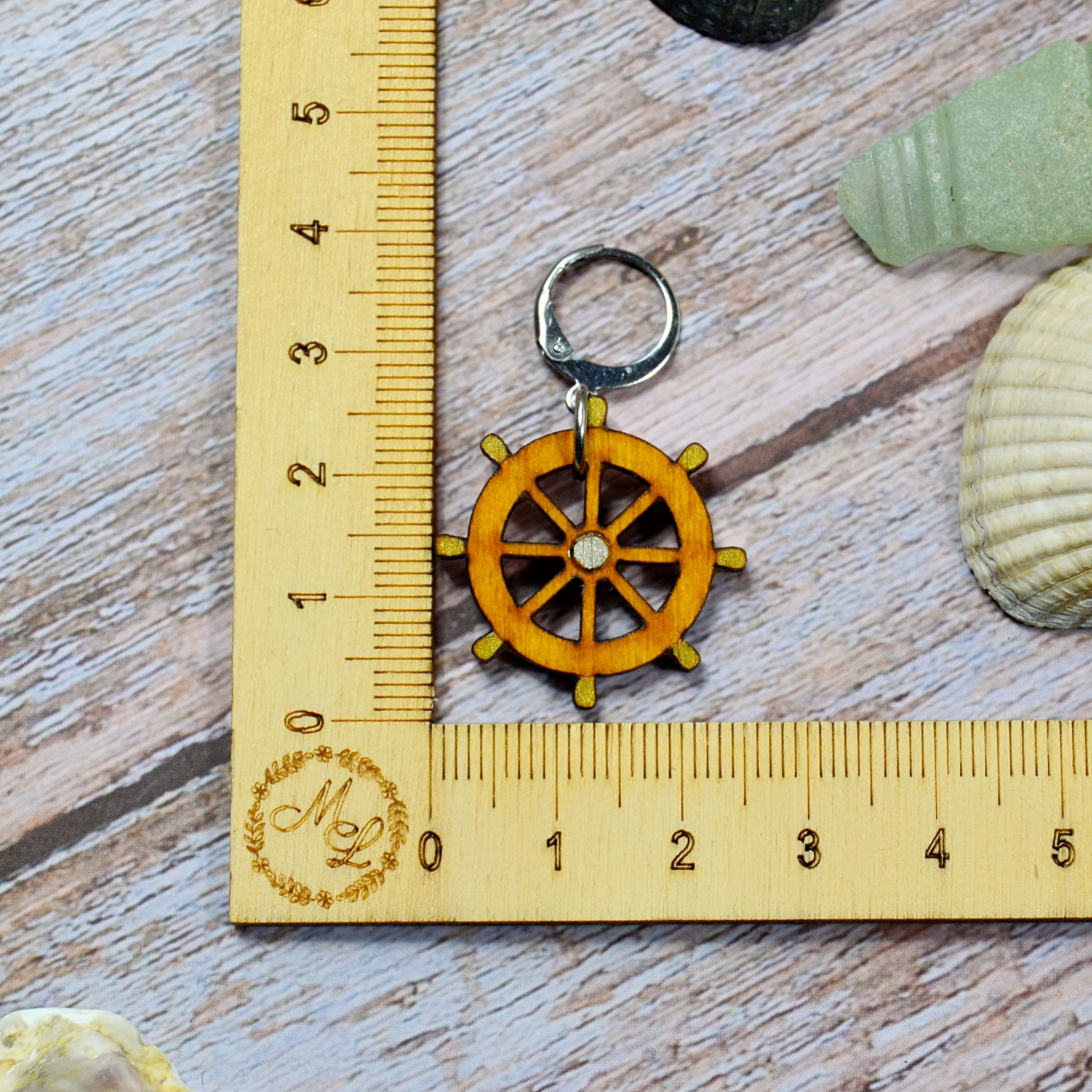 	
Holzmaschenmarkierer Steuerrad an Lineal