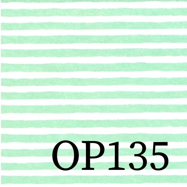 OP135 Origami Papier gestreift in Petrolblau