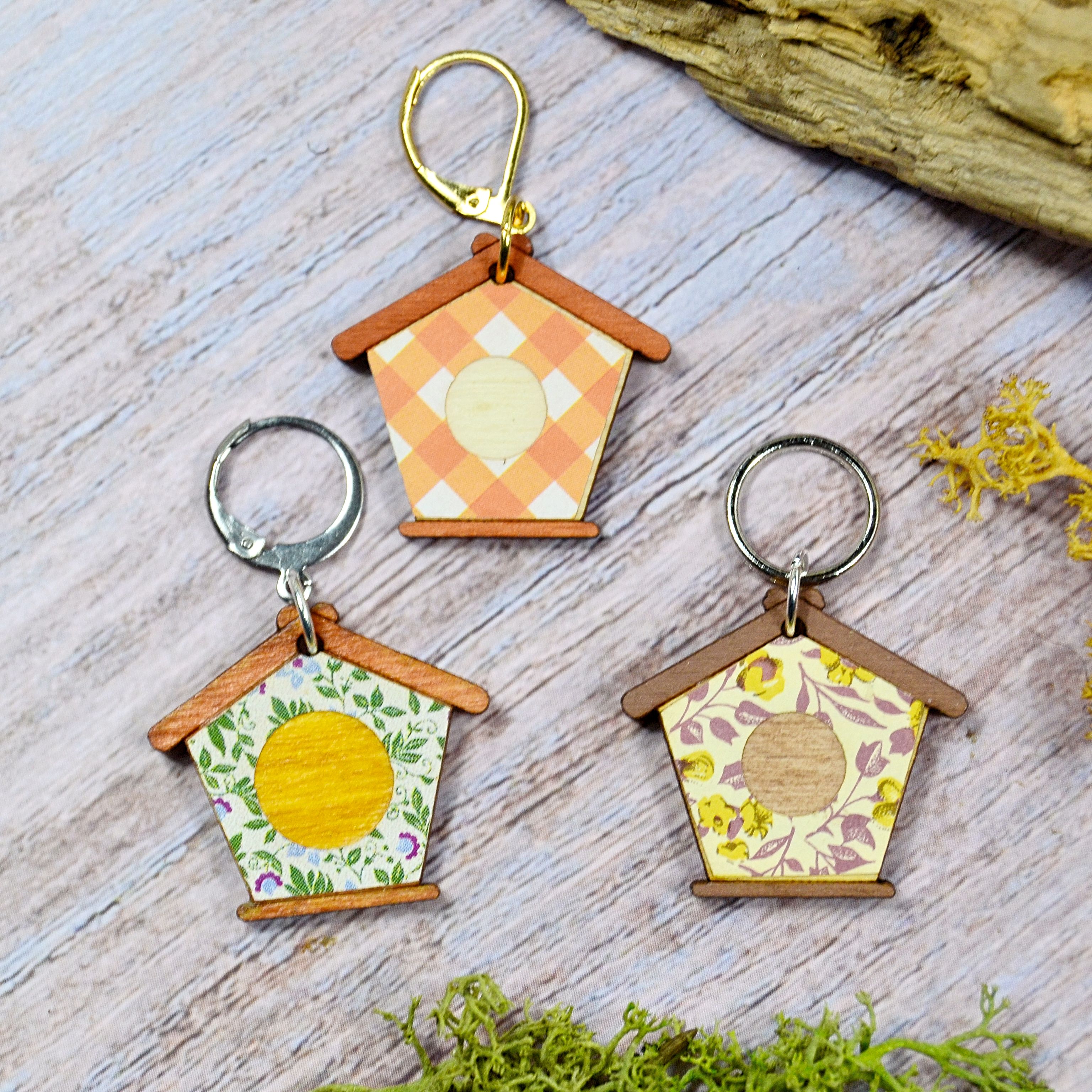 Holzmaschenmarkierer Futterhaus in 3 Varianten