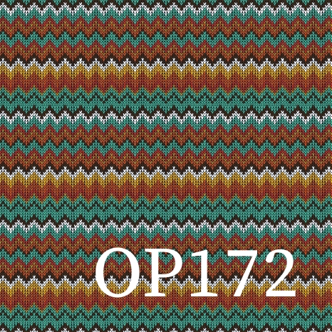 Origamipapier in gestreiftem Strick-Look grün