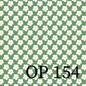 Geblümtes Origamipapier weiß/grün