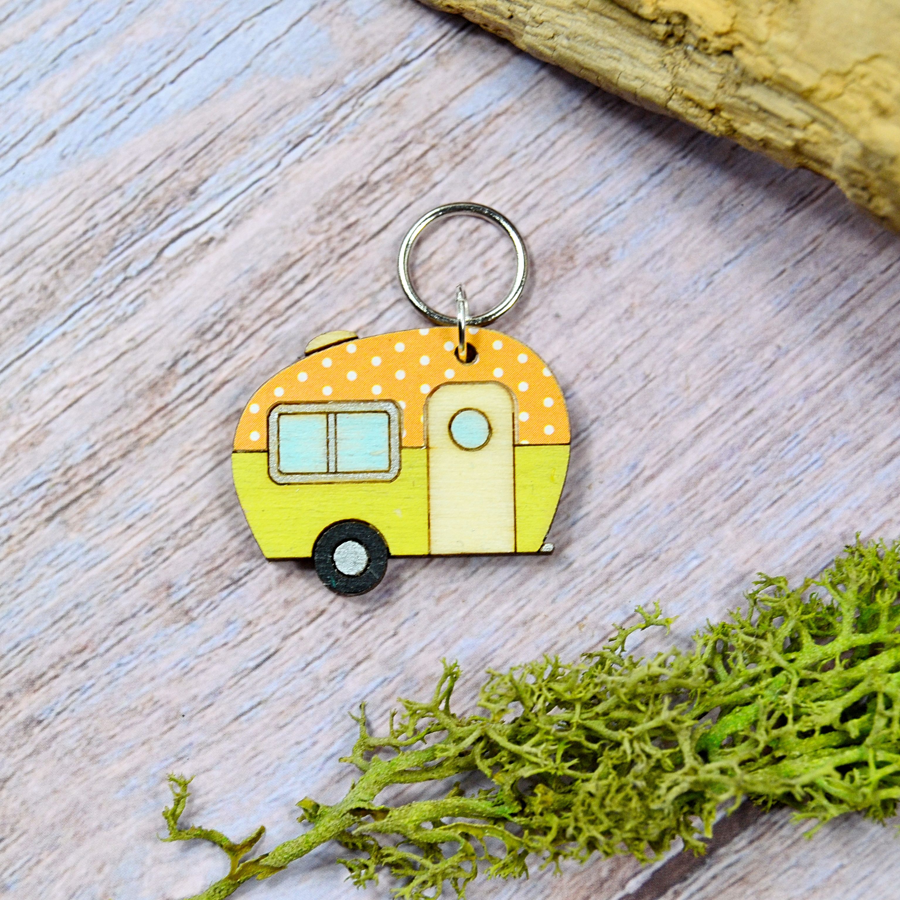 Holzmaschenmarkierer Wohnwagen / Caravan