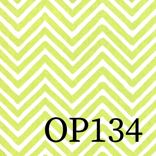 Grün-weiß gezacktes Origamipapier