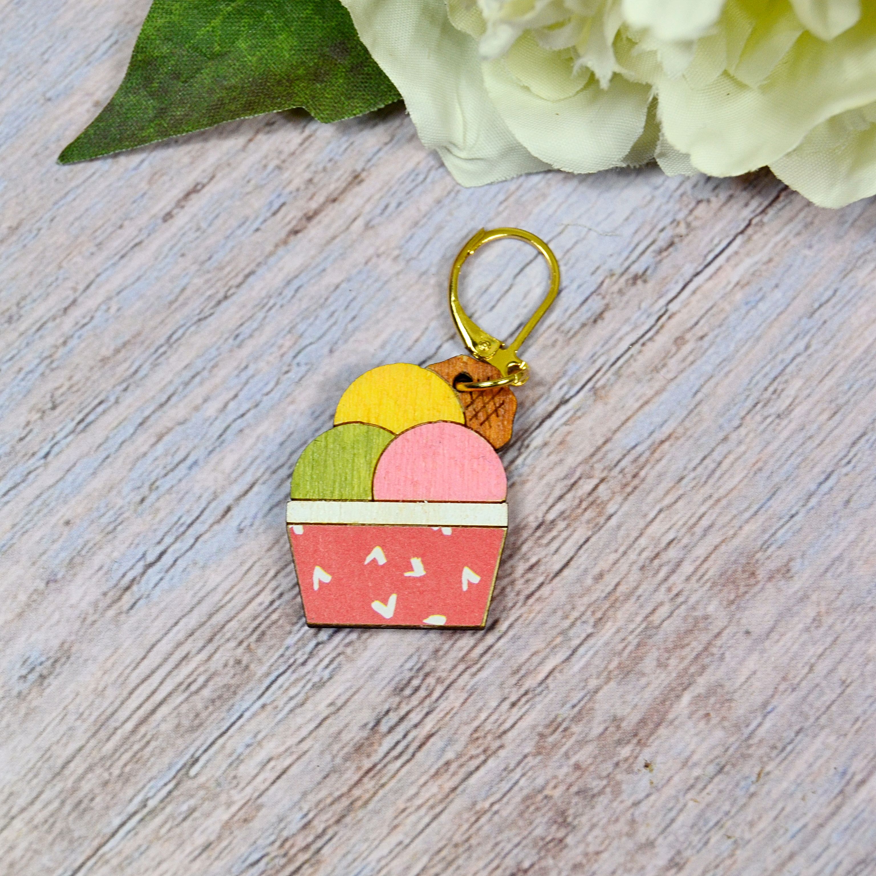 Holzmaschenmarkierer Eisbecher