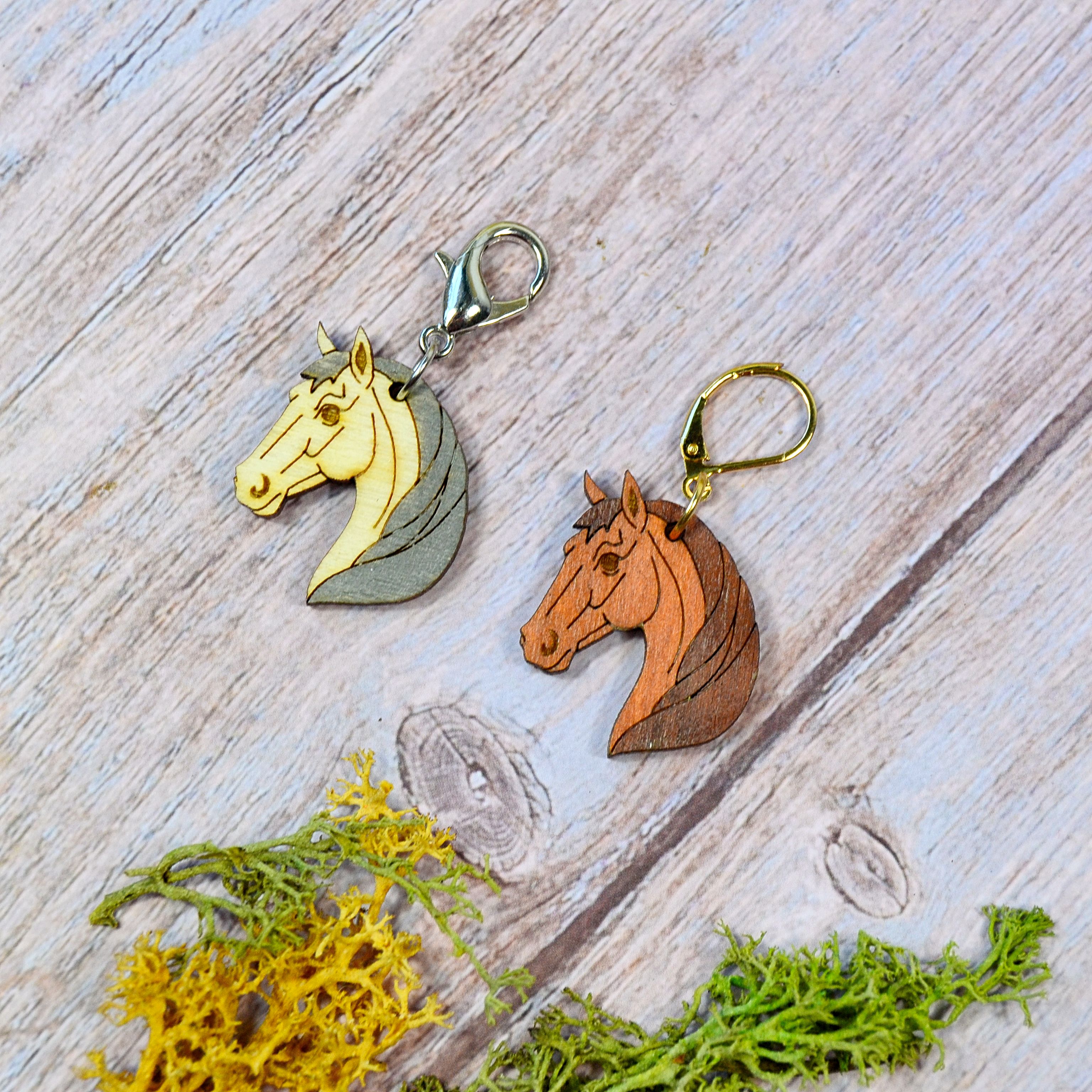 Holzmaschenmarkierer Pferd in 2 Variationen