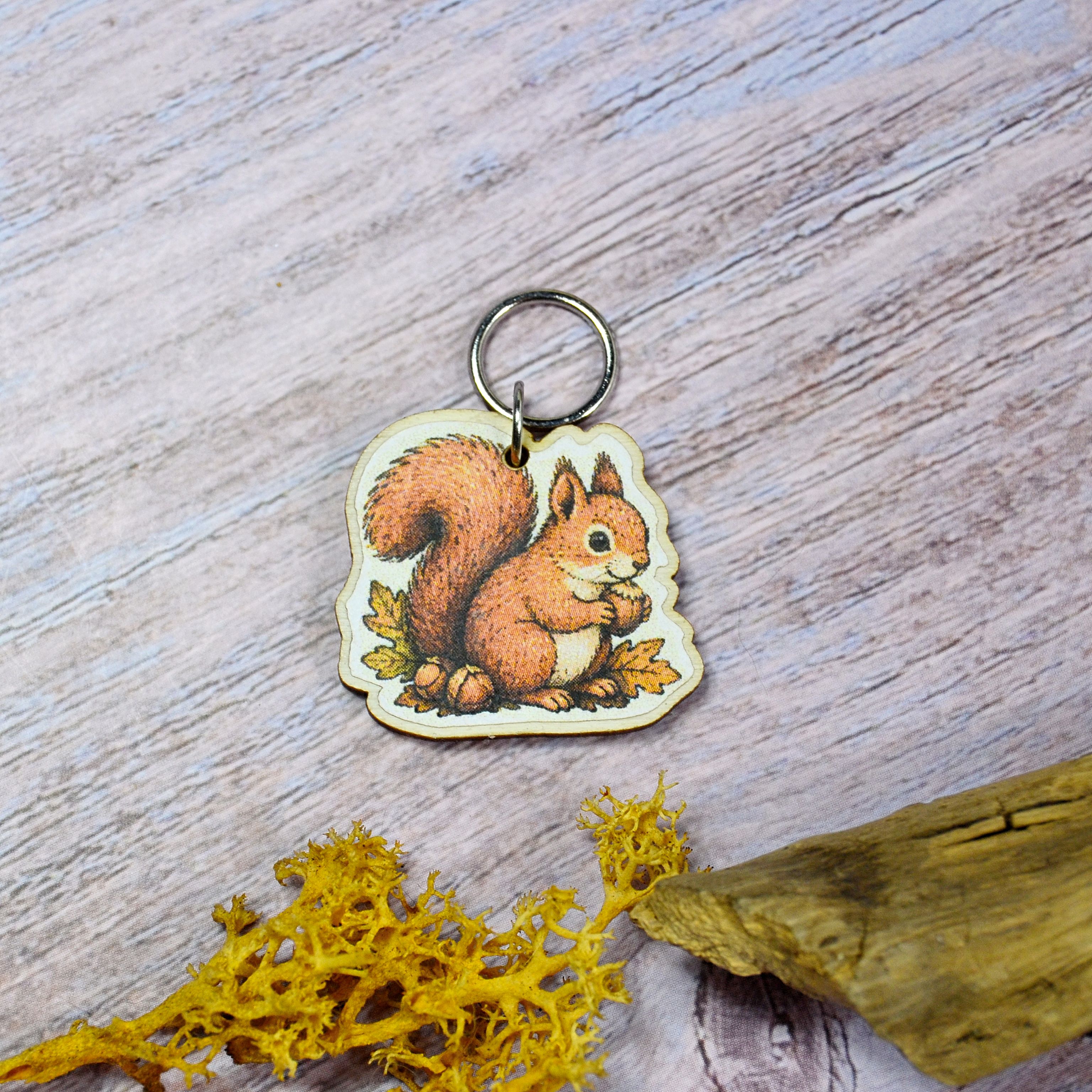 Holzmaschenmarkierer Eichhörnchen